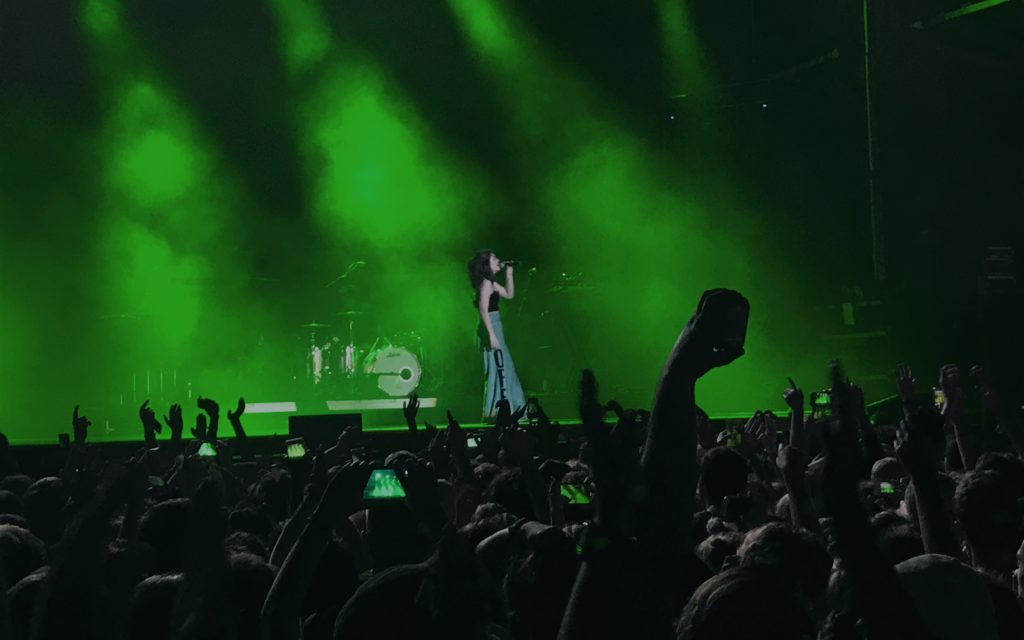 Lorde at Bumbershoot in Seattle, September 2, 2017.